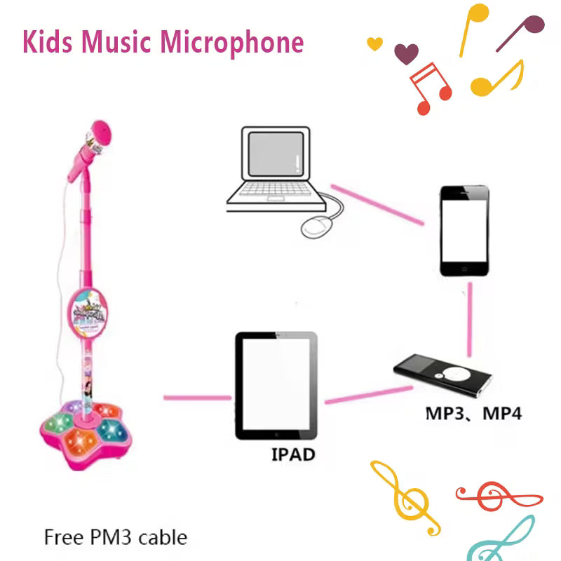 KidsRock Stand Mic 1 SET