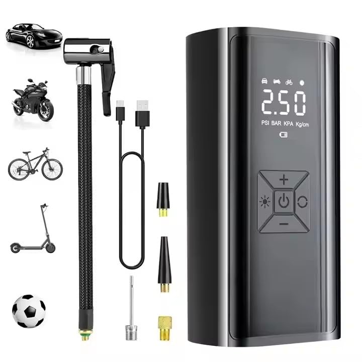 Portable Air Compressor Tyre Inflator