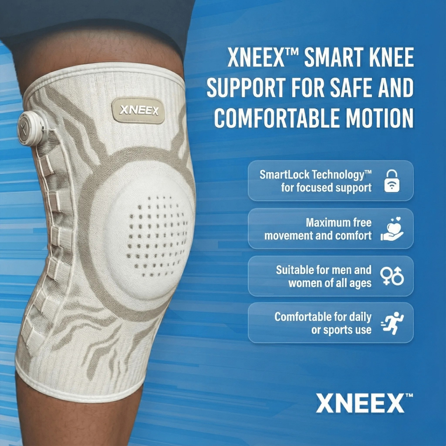 KNEE+  Most Advanced Knee Brace ( Both Legs )