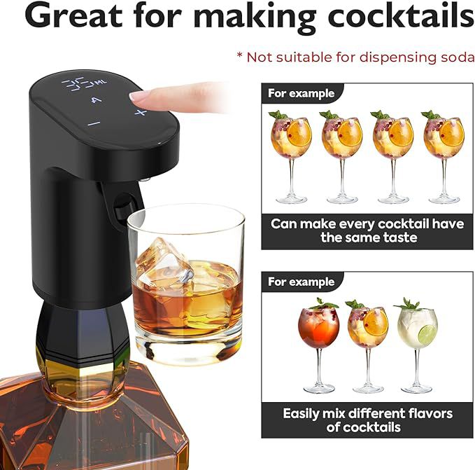 SMART WINE/LIQUOR ELECTRIC DISPENSER (BUY 1 GET 1 FREE )