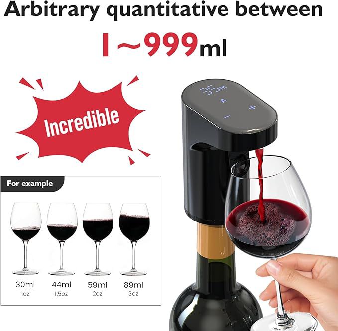 SMART WINE/LIQUOR ELECTRIC DISPENSER (BUY 1 GET 1 FREE )