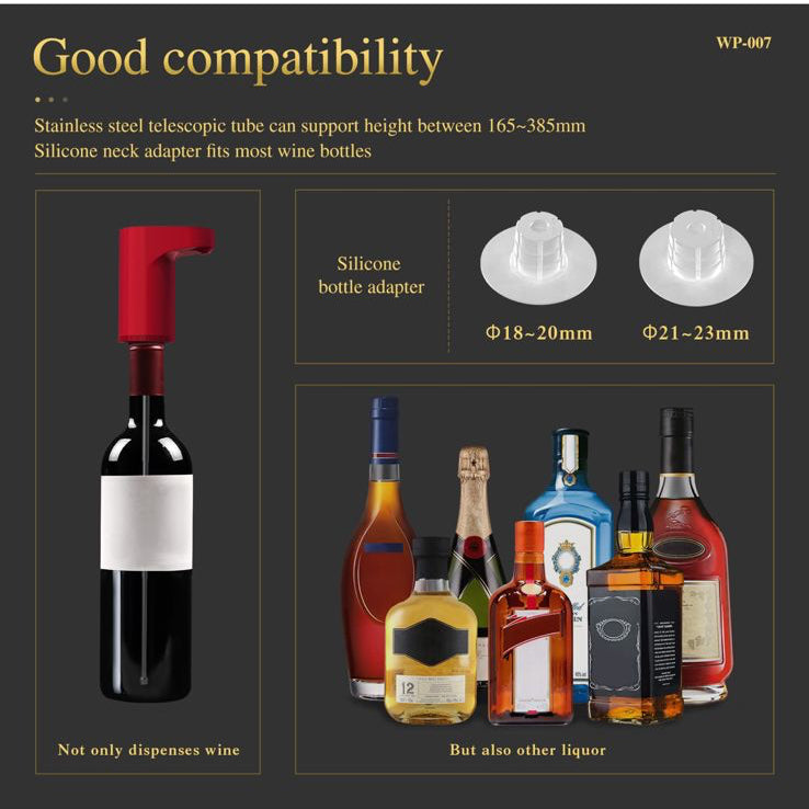 SMART WINE/LIQUOR ELECTRIC DISPENSER (BUY 1 GET 1 FREE )