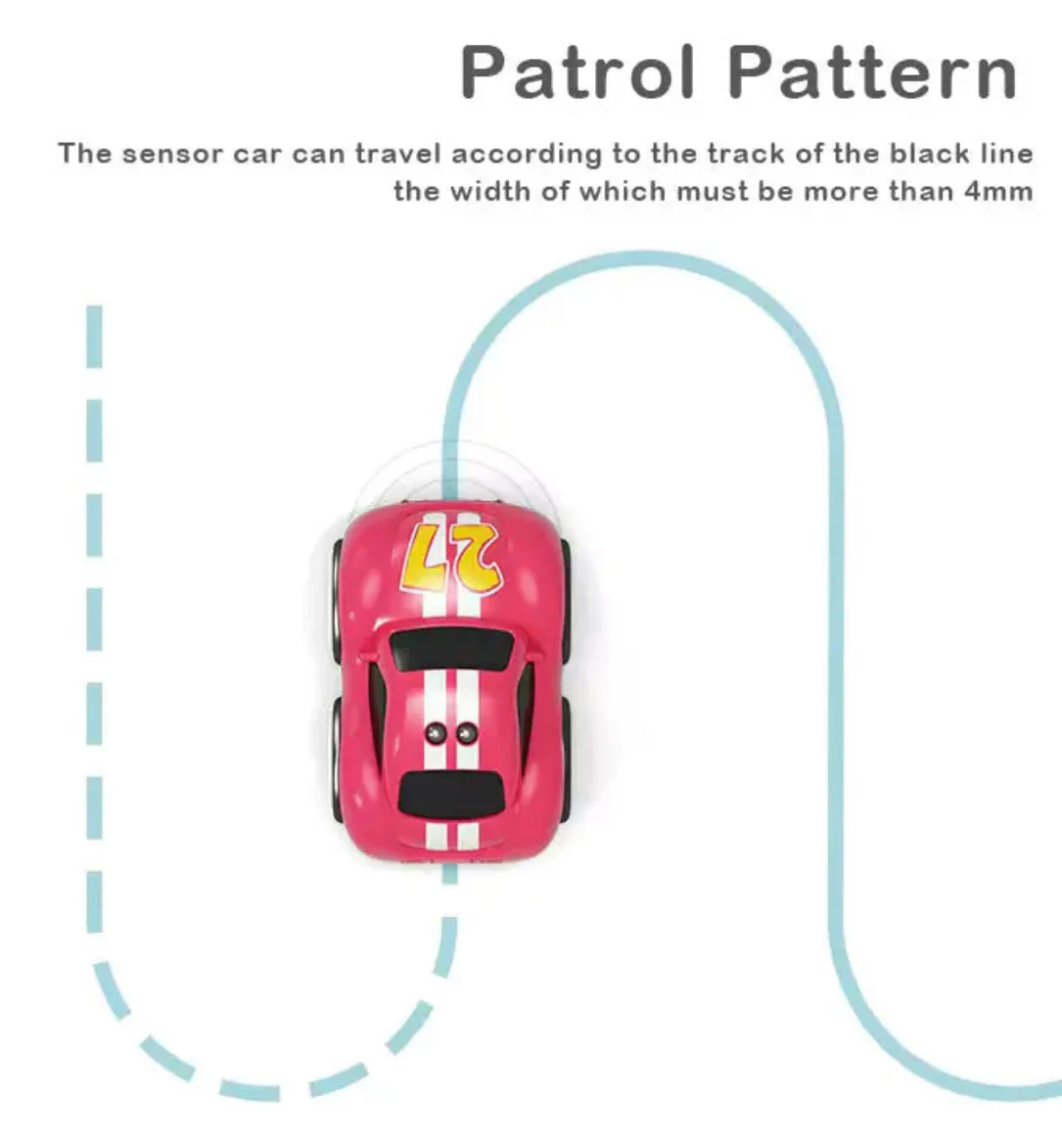 Mini RC Smart Car with Auto Follow-Me Technology | Remote Controlled | Buy 1 Get 1 Free