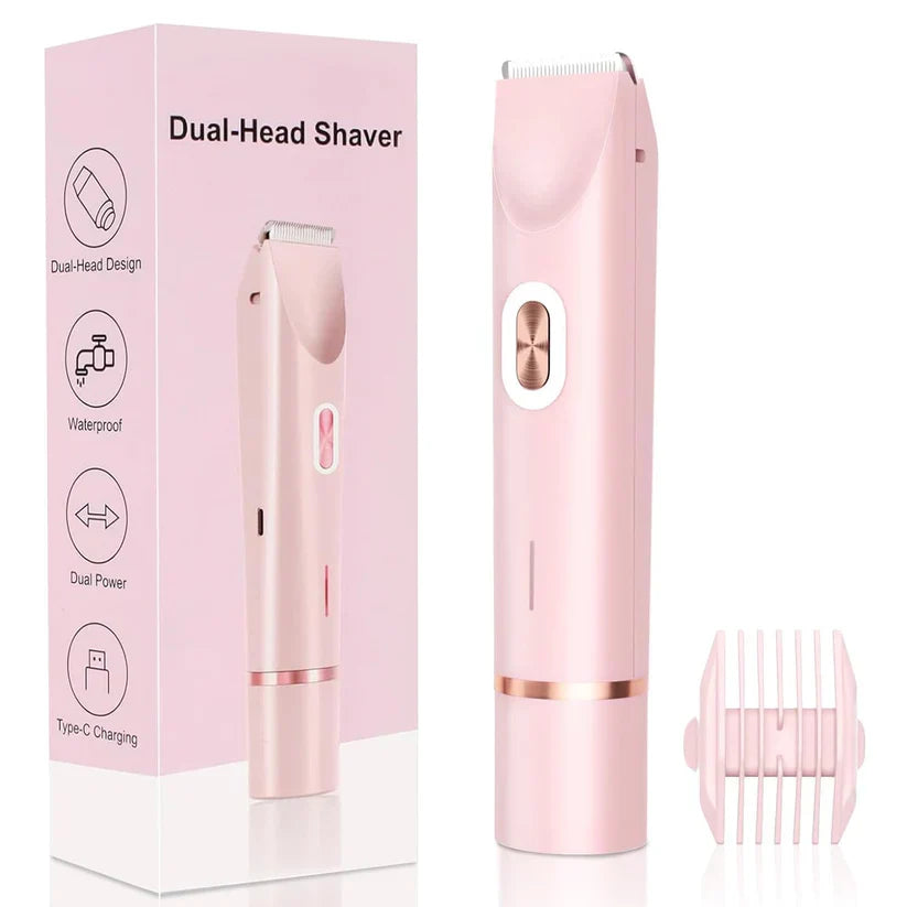 Veloura Dual Head 2-in-1 Trimmer for Body and Intimate Care