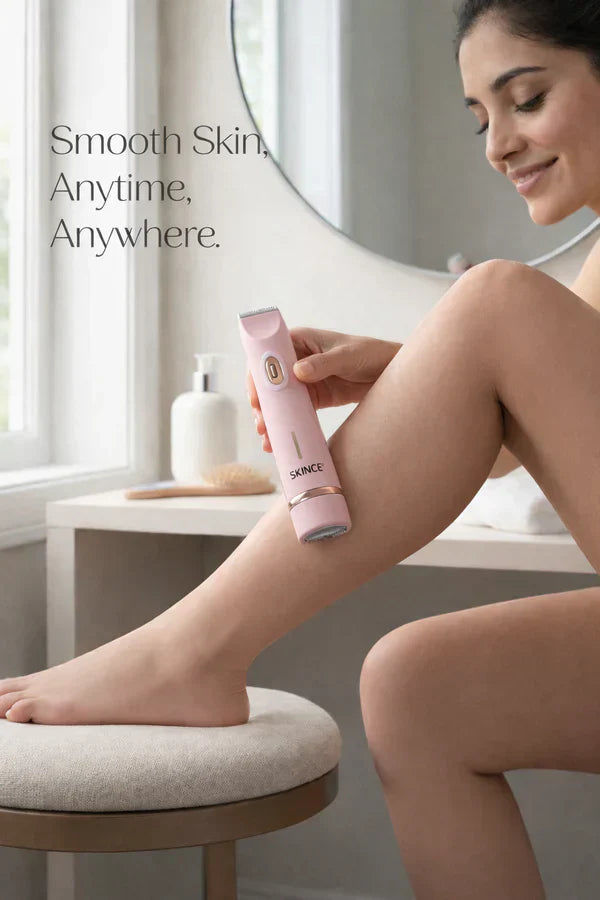 Veloura Dual Head 2-in-1 Trimmer for Body and Intimate Care